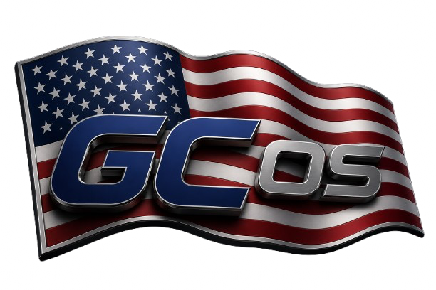 GCOS — Government Contracting Operating System logo